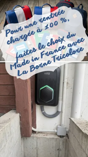 made in France, installation de borne de recharge à petit prix sur pau