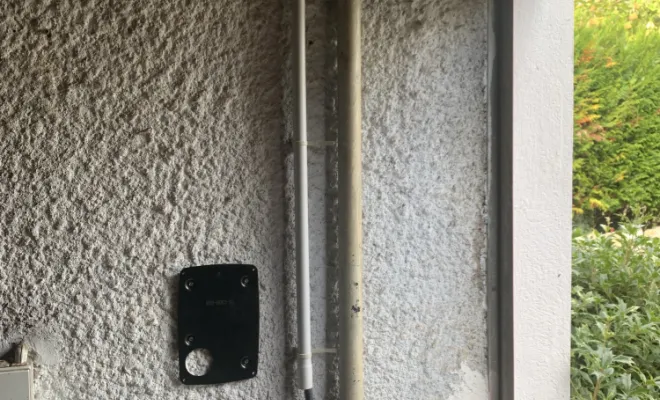 Pose de tube IRL assurant un coté esthétique de l'installation électrique