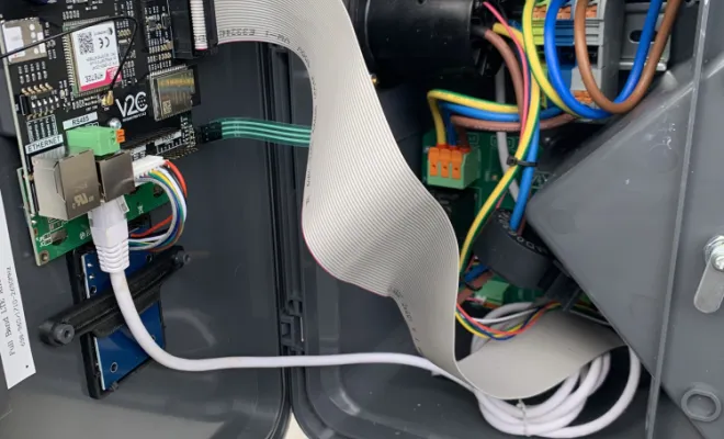 Câblage interne rigoureux et connexion Ethernet pour un pilotage intelligent fiable