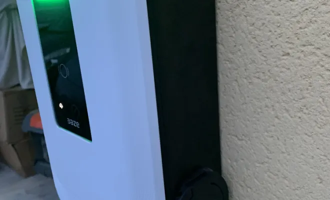 Une borne Daze, Pau et ses environs, VOLT e-BORNE
