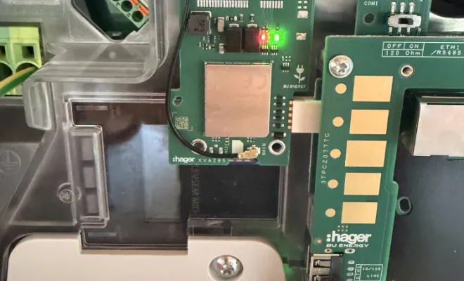 Remise en service d'une borne Hager en supervision Chargemap